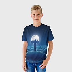 Футболка детская Ангел, цвет: 3D-принт — фото 2