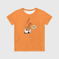 Футболка детская Хьюстон, у нас проблемы!, цвет: 3D-принт