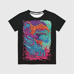 Футболка детская Hyper beast art, цвет: 3D-принт