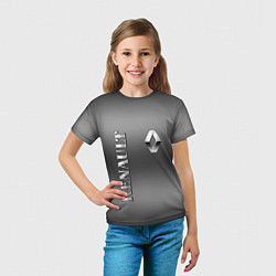 Футболка детская RENAULT, цвет: 3D-принт — фото 2