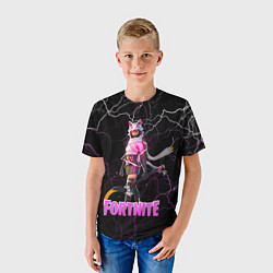 Футболка детская Vi Fox Fortnite, цвет: 3D-принт — фото 2
