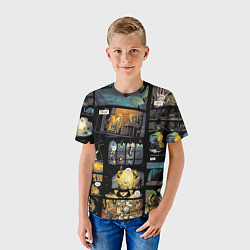 Футболка детская LITTLE NIGHTMARES, цвет: 3D-принт — фото 2
