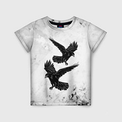 Детская футболка Gothic crows