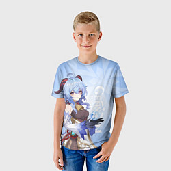Футболка детская GENSHIN IMPACT, ГАНЬ ЮЙ, цвет: 3D-принт — фото 2