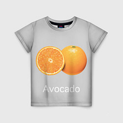 Детская футболка Orange avocado