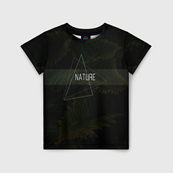 Детская футболка Nature Природа Дизайнерска