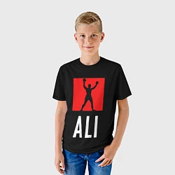 Футболка детская Muhammad Ali, цвет: 3D-принт — фото 2