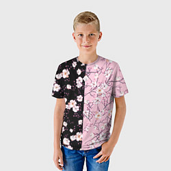 Футболка детская САКУРА SAKURA ВИШНЯ, цвет: 3D-принт — фото 2