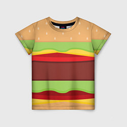 Детская футболка Бургер