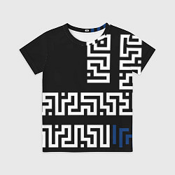 Футболка детская Геометрический Минимализм, цвет: 3D-принт
