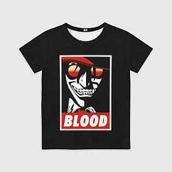 Футболка детская Hellsing, цвет: 3D-принт