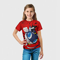 Футболка детская Персона 5, цвет: 3D-принт — фото 2