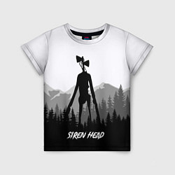 Детская футболка SIREN HEAD DARK FOREST