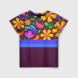 Детская футболка Мультяшные Цветы