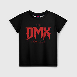 Детская футболка DMX RIP 1970-2021
