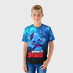 Футболка детская Сквик Squeak Brawl Stars, цвет: 3D-принт — фото 2