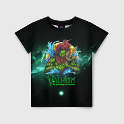 Детская футболка Valheim повелитель морей