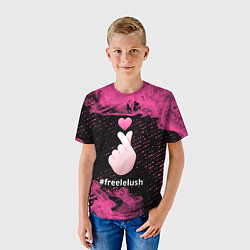 Футболка детская Свободу Лелушу - Пламя, цвет: 3D-принт — фото 2