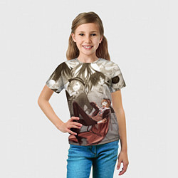 Футболка детская Чуя Накахара, цвет: 3D-принт — фото 2