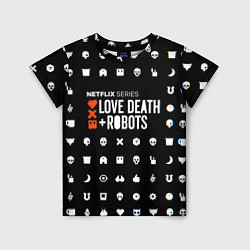 Детская футболка LOVE DEATH ROBOTS $$$