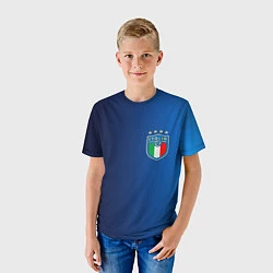 Футболка детская Сборная Италии, цвет: 3D-принт — фото 2