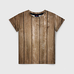 Детская футболка Texture Wood