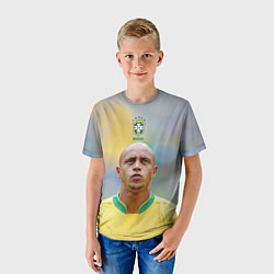 Футболка детская R Carlos Brasil, цвет: 3D-принт — фото 2