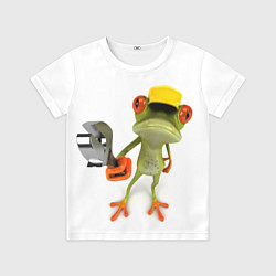 Детская футболка Лягушка