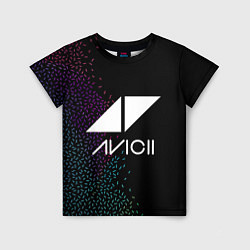 Детская футболка AVICII RAIBOW STYLE