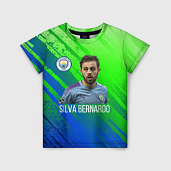 Детская футболка Бернарду Силва Манчестер Сити