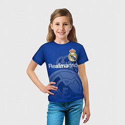 Футболка детская REAL MADRID РЕАЛ МАДРИД, цвет: 3D-принт — фото 2