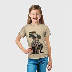 Футболка детская Ожидание, цвет: 3D-принт — фото 2