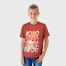Футболка детская Kyo Sohma, цвет: 3D-принт — фото 2