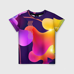 Футболка детская Rainbow T-Shirt, цвет: 3D-принт