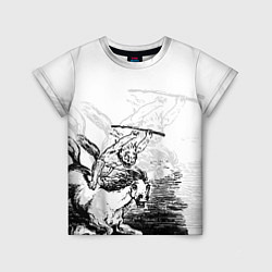 Детская футболка A demon on a horse