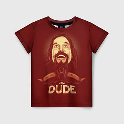 Футболка детская The Dude, цвет: 3D-принт