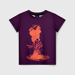 Детская футболка Pyro in fire