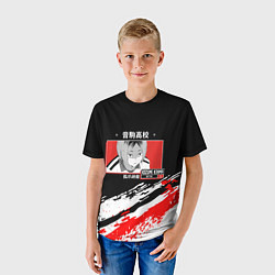 Футболка детская Кенма Козуме Haikyuu!!, цвет: 3D-принт — фото 2