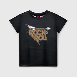 Детская футболка Rock n Roll Гитара