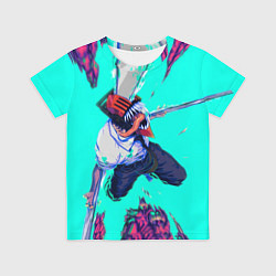 Детская футболка ЧЕЛОВЕК БЕНЗОПИЛА ДЕНДЖИ