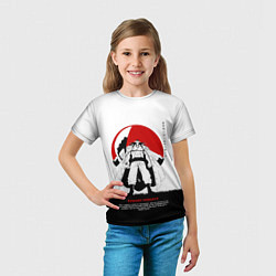 Футболка детская Эдвард Ньюгейт One Piece Большой куш, цвет: 3D-принт — фото 2