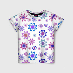 Детская футболка Паттерн цветы