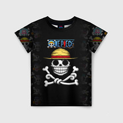 Детская футболка Пираты Соломенной Шляпы One Piece