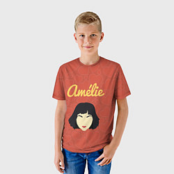 Футболка детская Амели фильм, цвет: 3D-принт — фото 2
