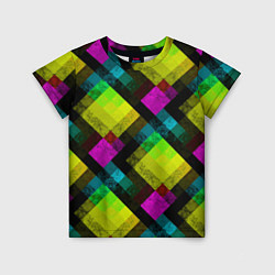 Детская футболка Абстрактный разноцветный узор