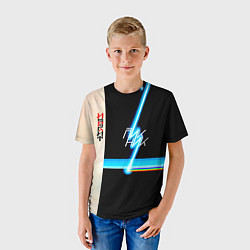 Футболка детская ИЕРОГЛИФ группа Пикник, цвет: 3D-принт — фото 2