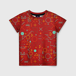 Детская футболка Mathematics Geometry Geometric