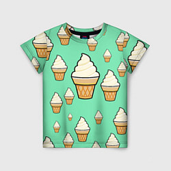 Футболка детская Мороженое - Ice Cream Party, цвет: 3D-принт