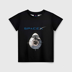 Детская футболка SpaceX Dragon 2