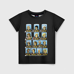 Детская футболка 12 Докторов